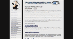 Desktop Screenshot of photoeditingretouching.com